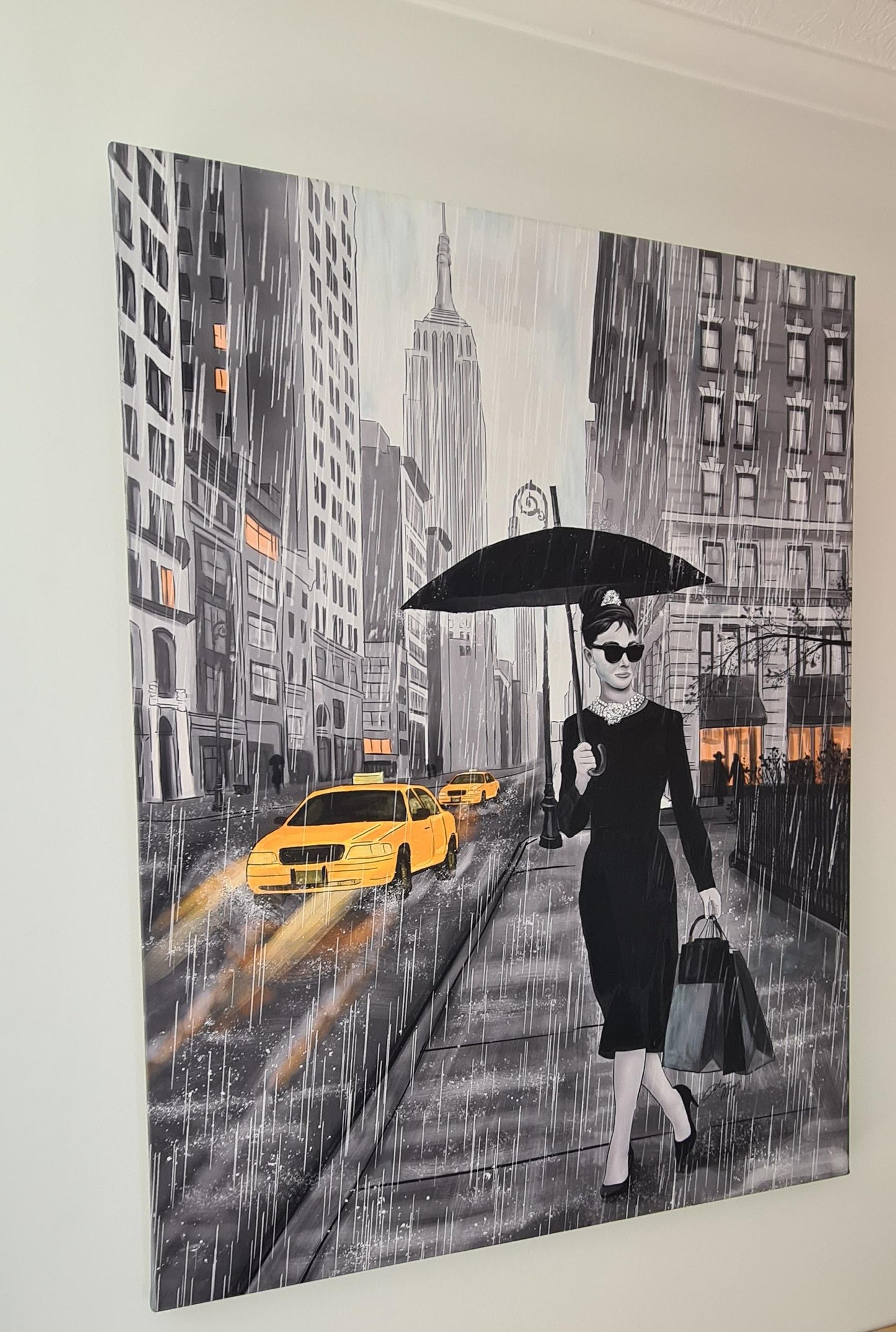 Audrey Hepburn in New York - Clearance