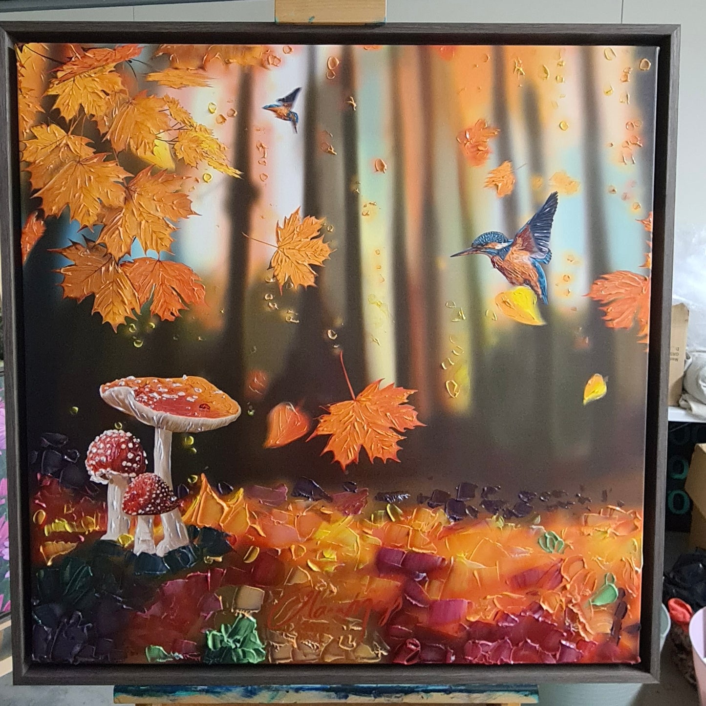 Dancing in the Wind - Canvas