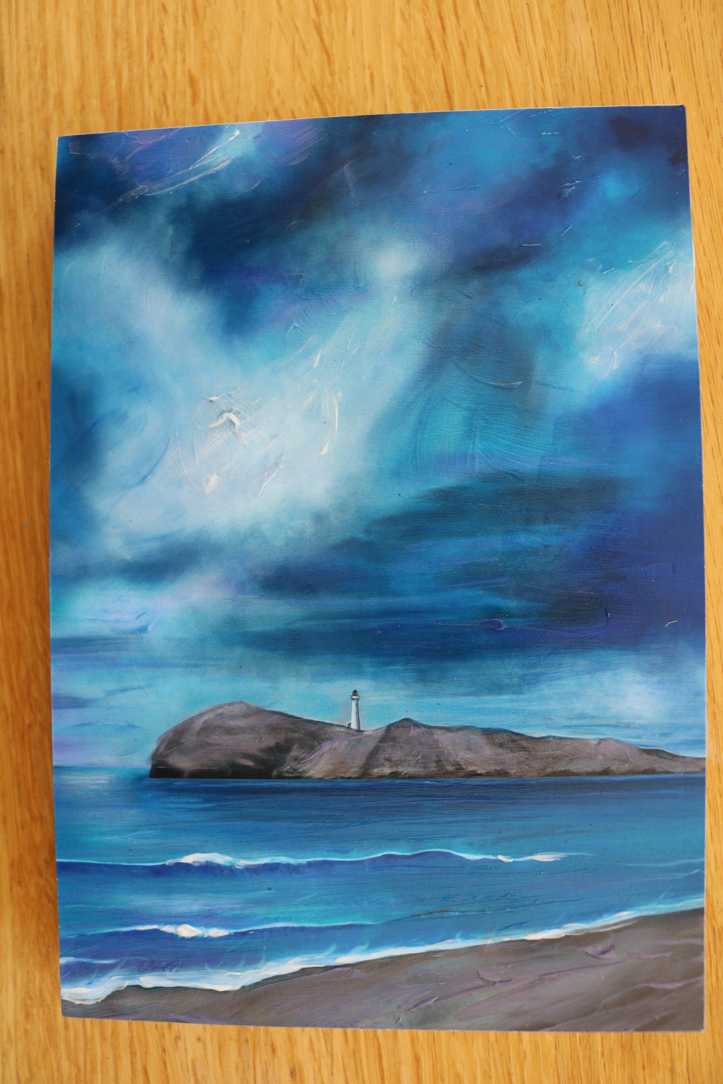 Moody Blue Castlepoint Mount Block