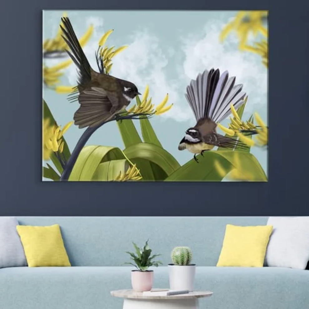 Love at First Flight - Canvas