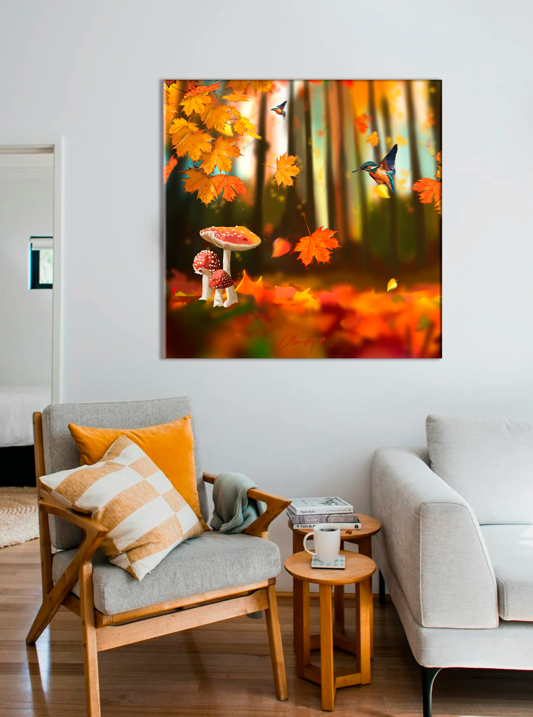 Dancing in the Wind - Canvas