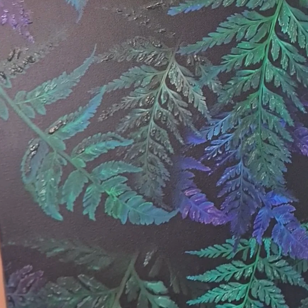 Ferns - Canvas