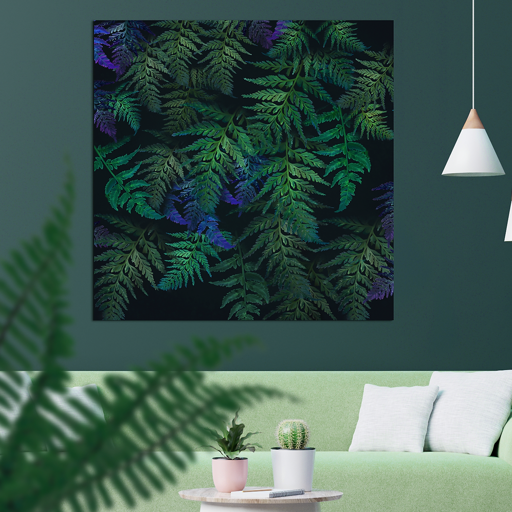 Ferns - Canvas