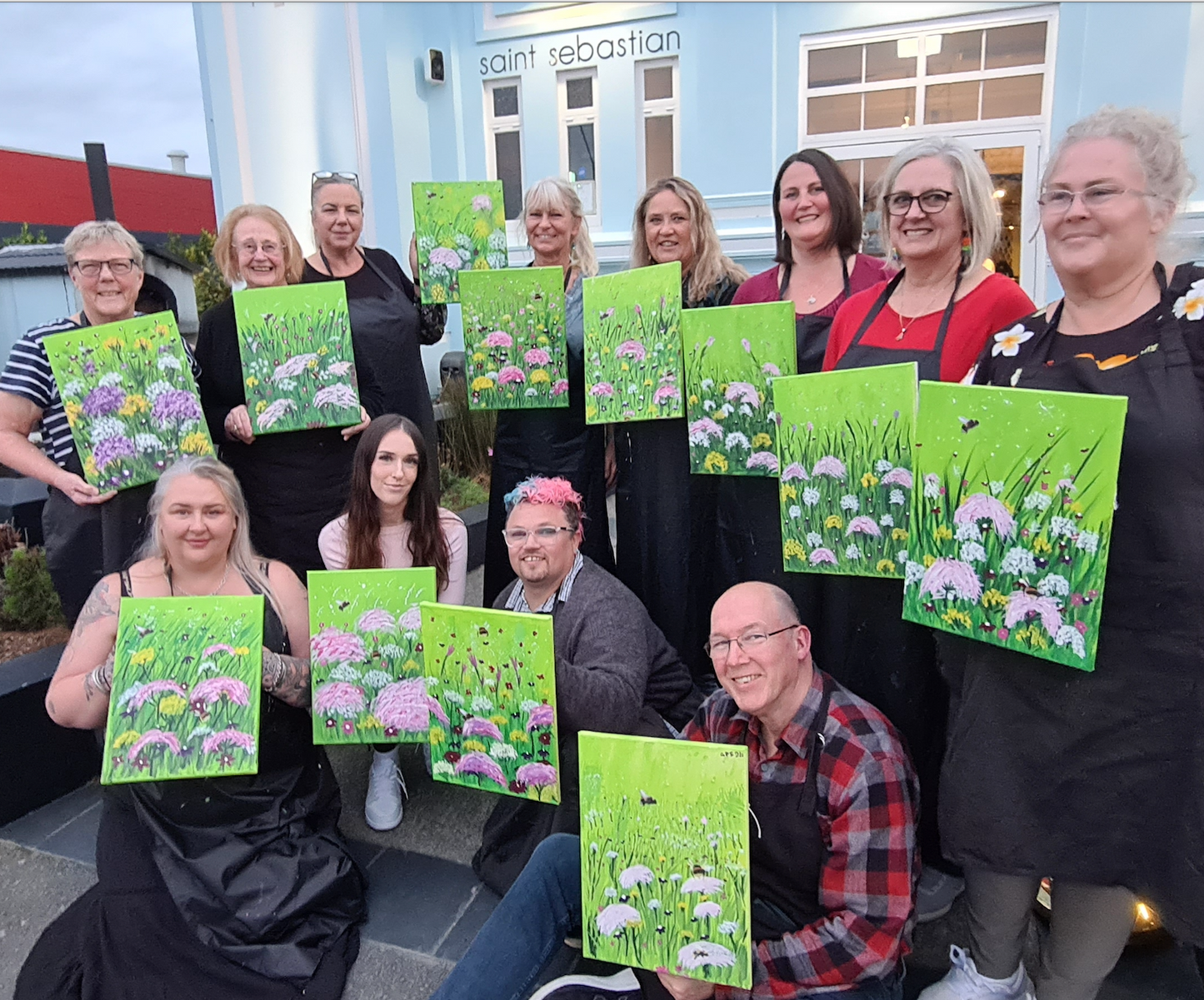 Wild Flowers Art Kit