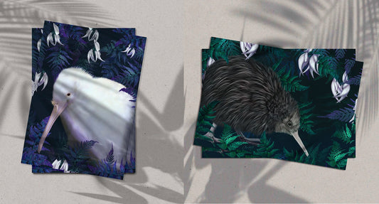 Manukura & the Brown Kiwi - Art Print