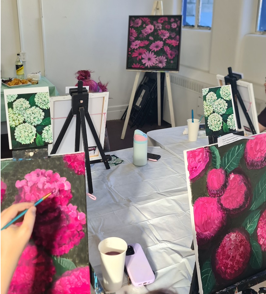 Pink Hydragenagas Art Kit SOLD OUT