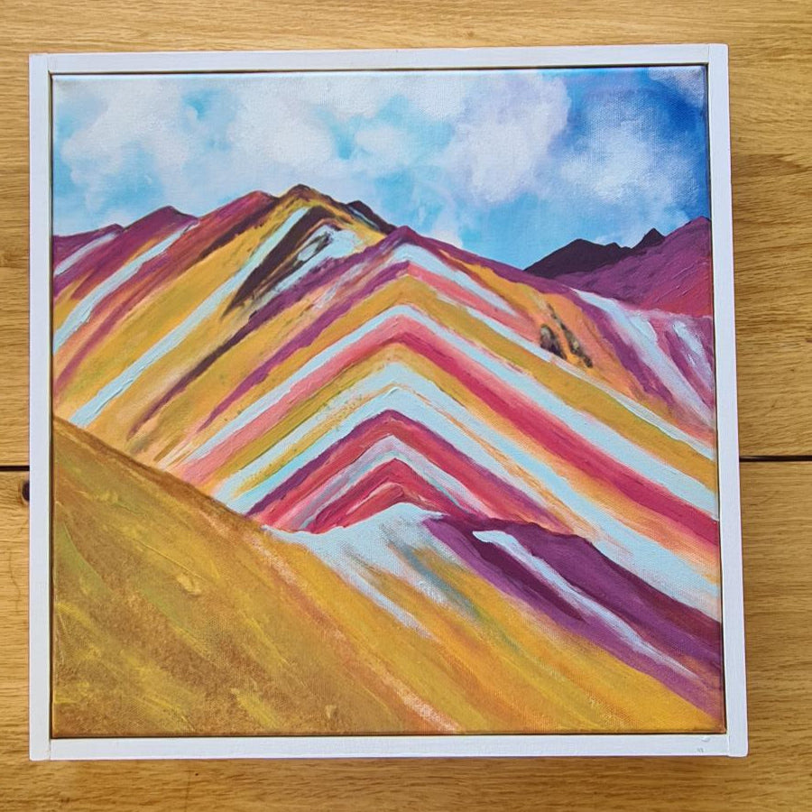Rainbow Mountain - Canvas