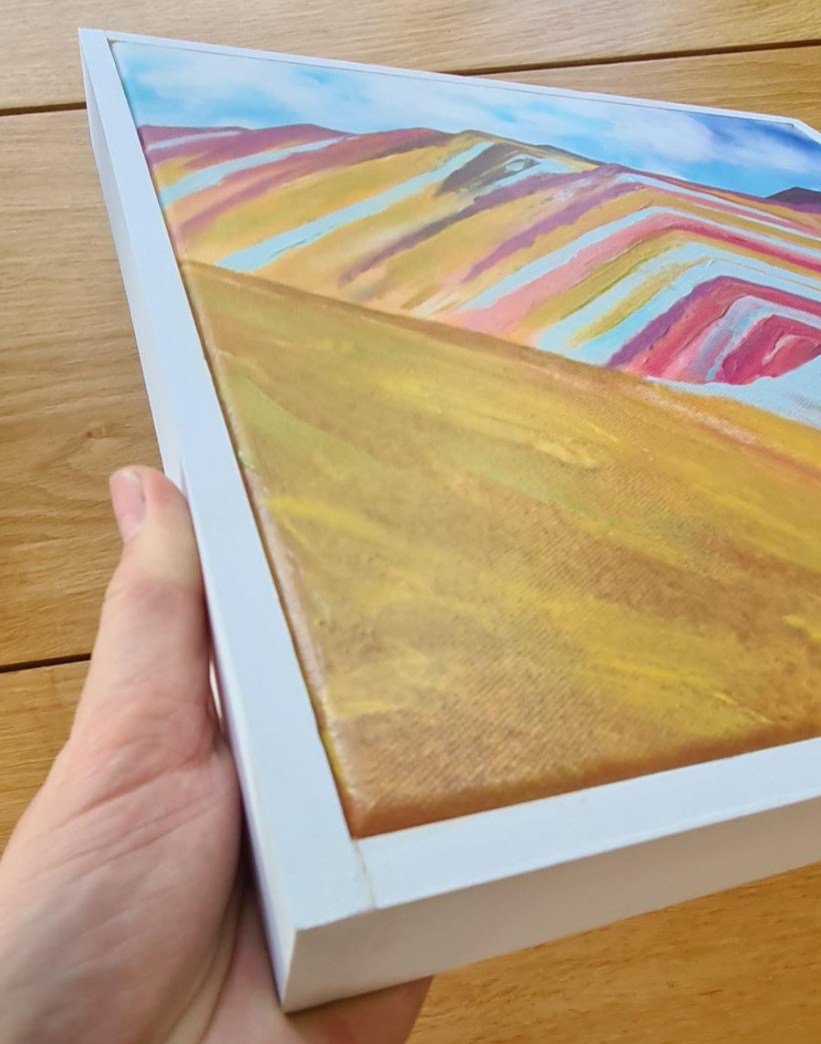 Rainbow Mountain - Canvas