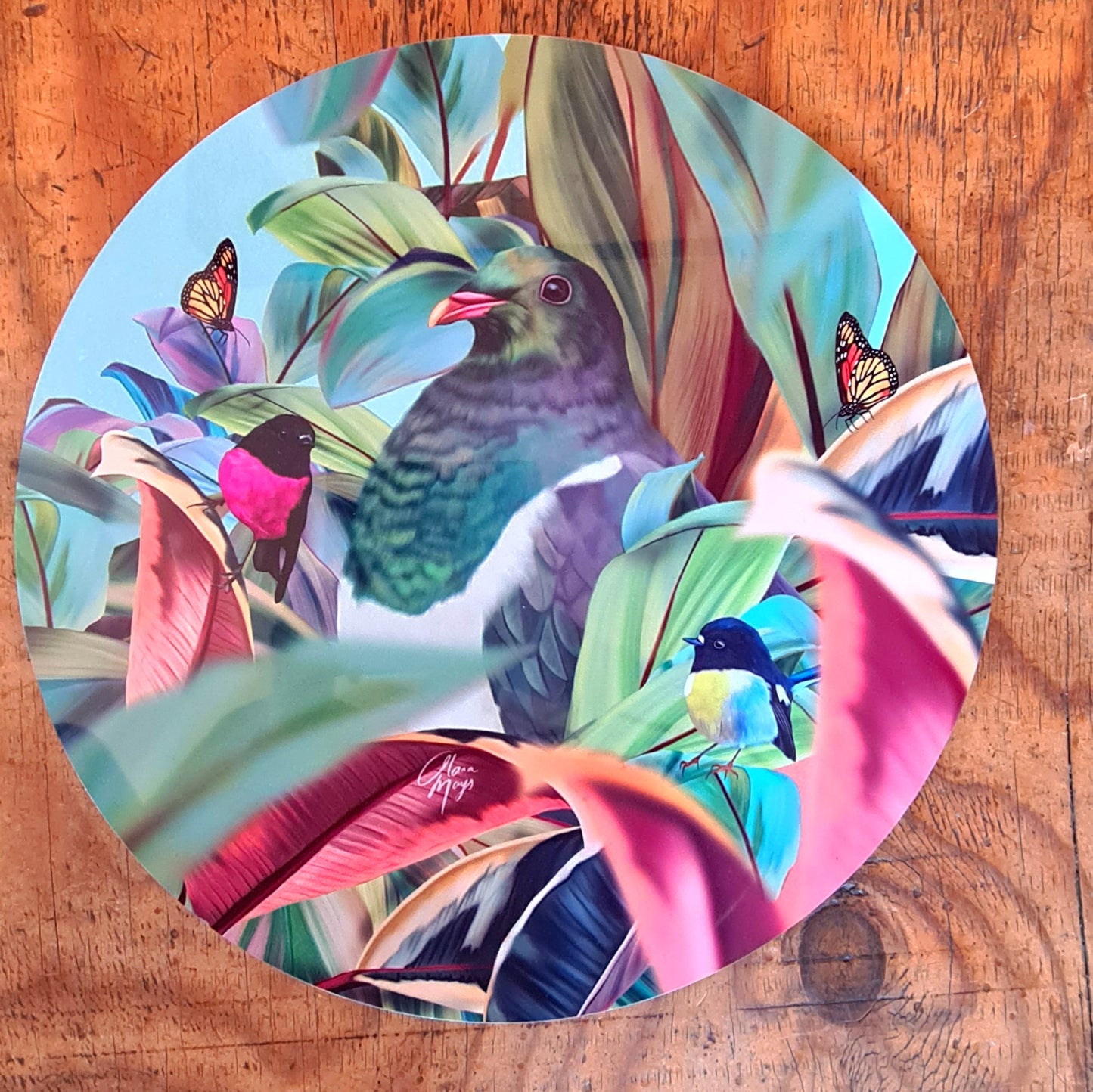 Robin and Tomtit - Outdoor Art