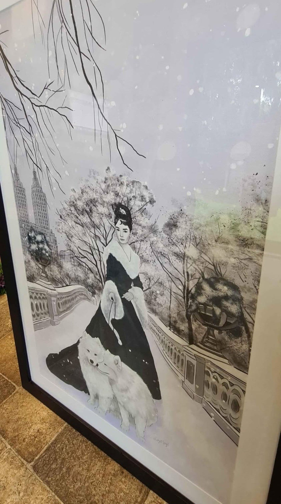 Audrey Hepburn in New York - Clearance