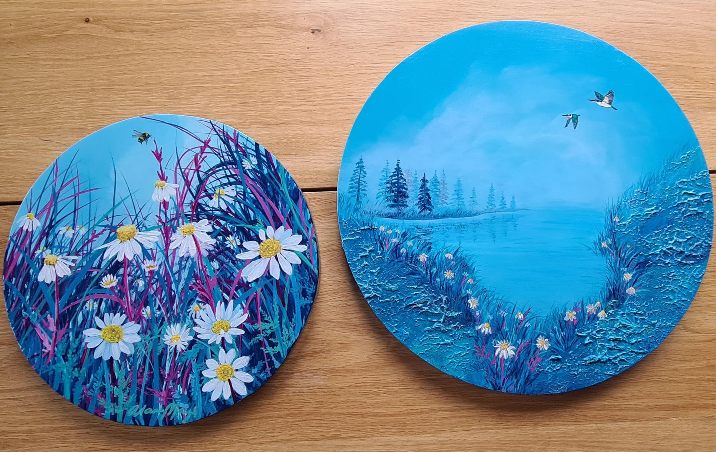 Wet Blooms - SOLD