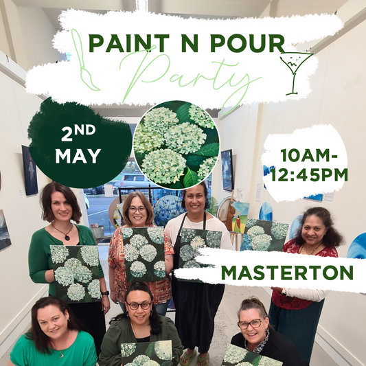 Hydrangea Paint Party 2