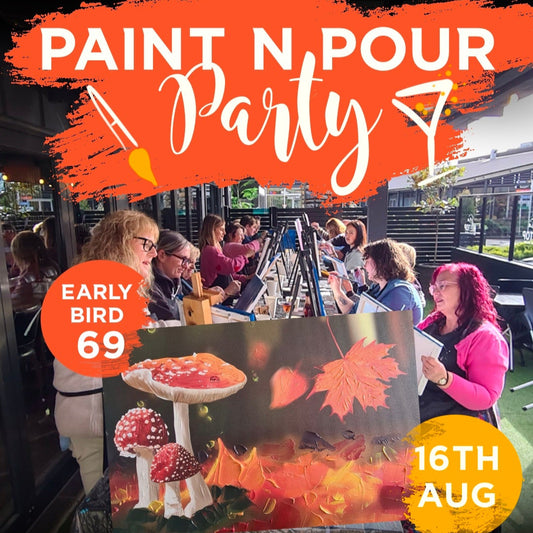 Palmy Paint Party - 16 August