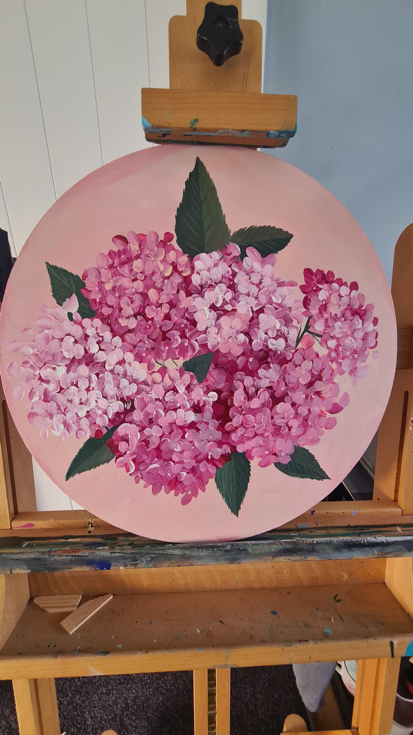 Pink Hydragenagas Art Kit SOLD OUT