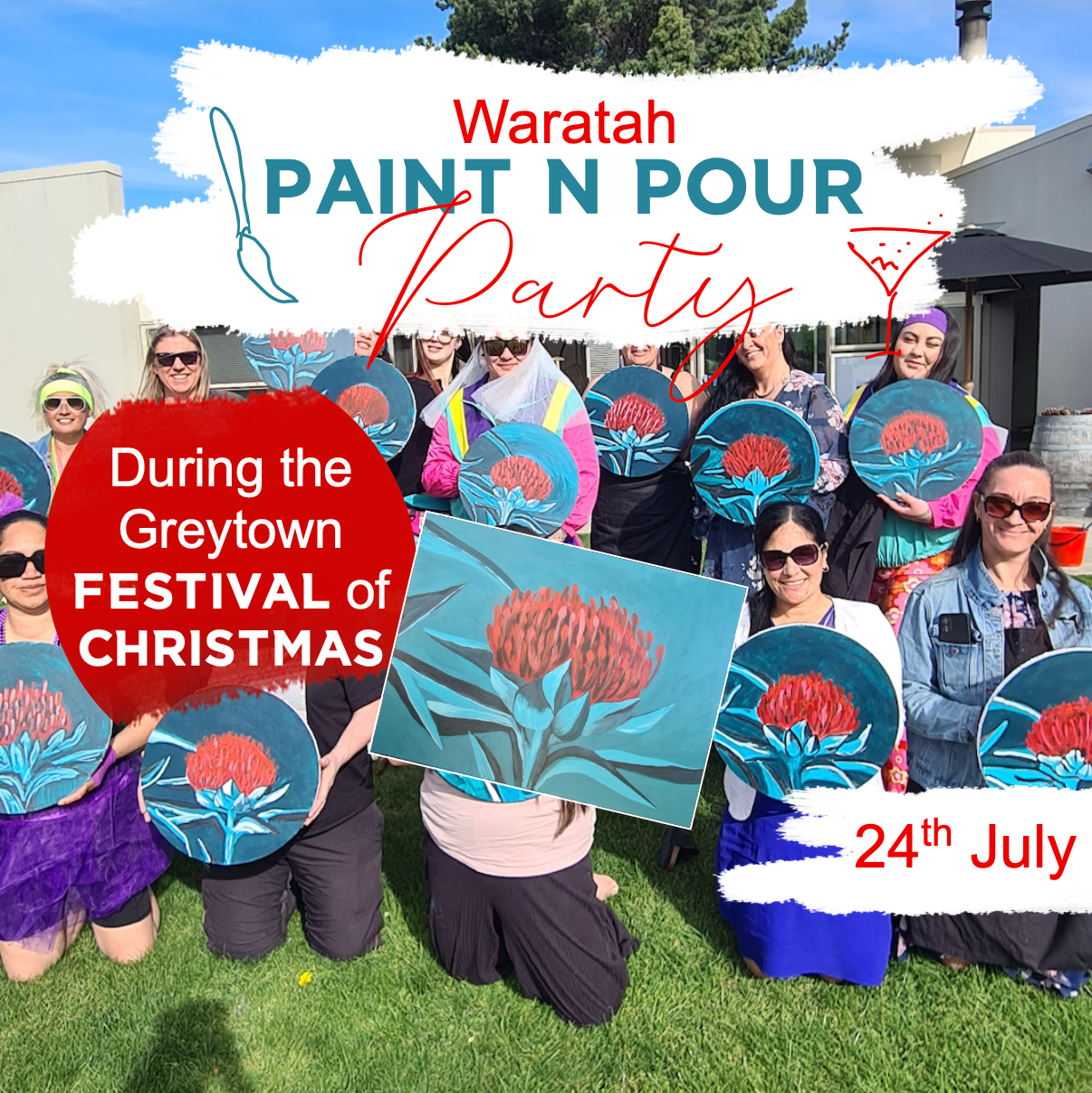 Waratah Paint Party