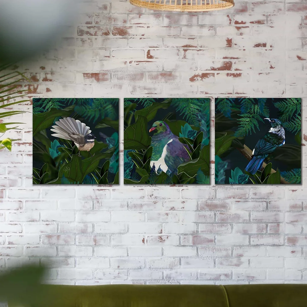 Eden Birds - Canvas