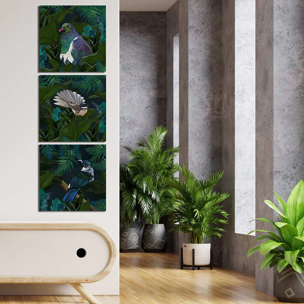 Eden Birds - Canvas