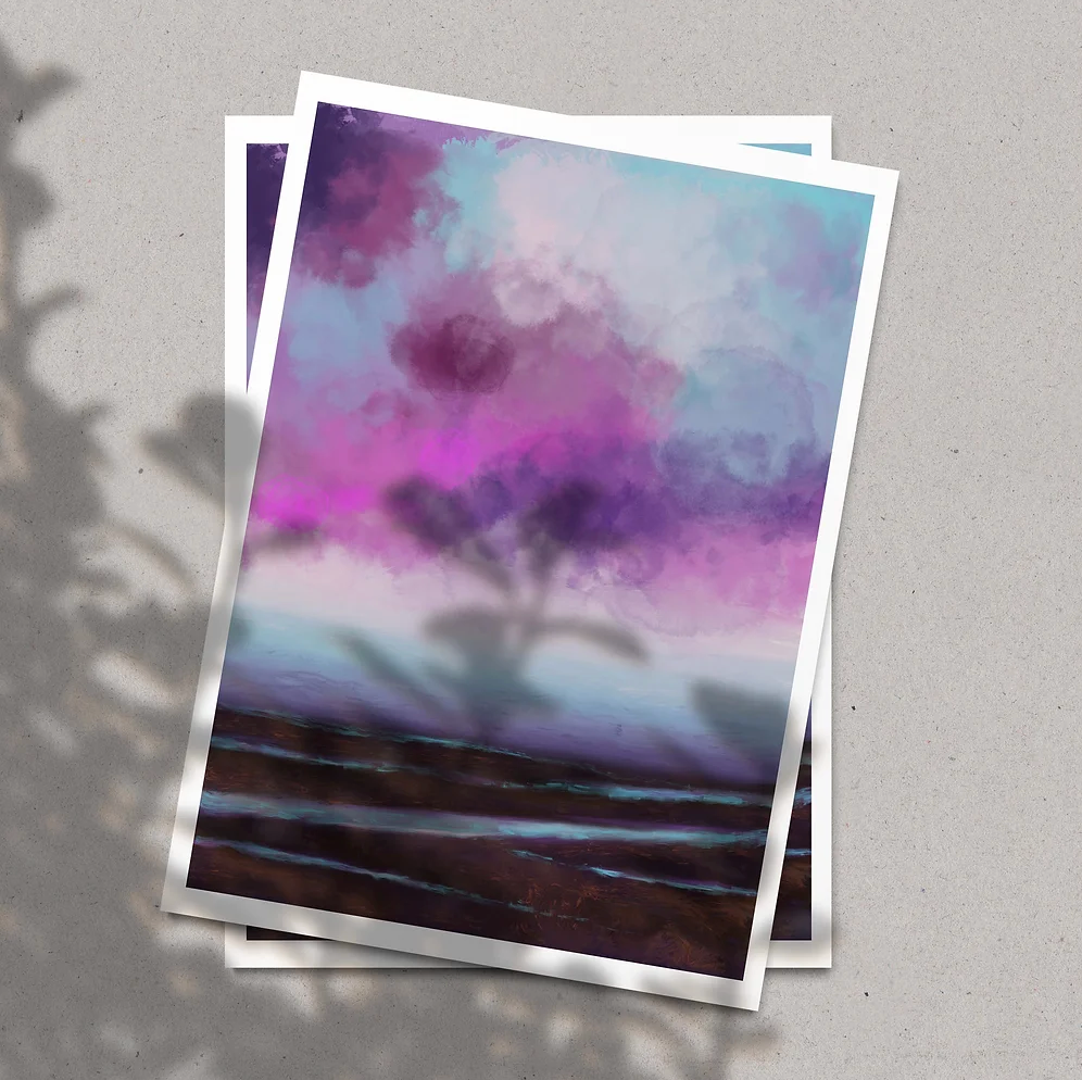 Mystical Beach - Art Print