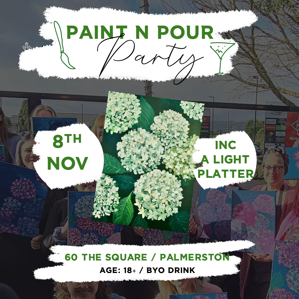 Christmas Paint n Pour Party