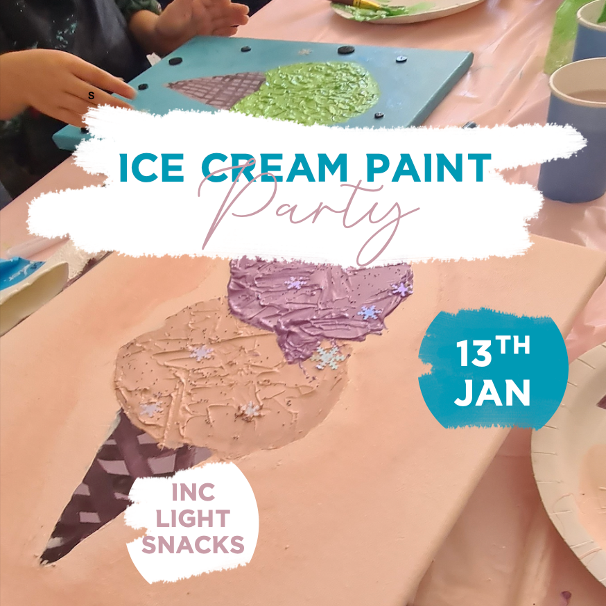 EARLYBIRD Ice Cream Paint Party - Session 1