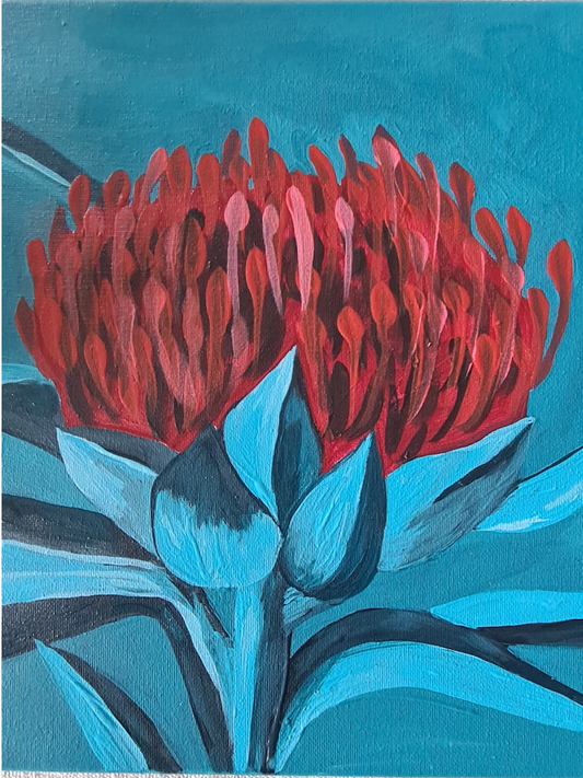 Waratah Flower Art Kit - SOLD OUT