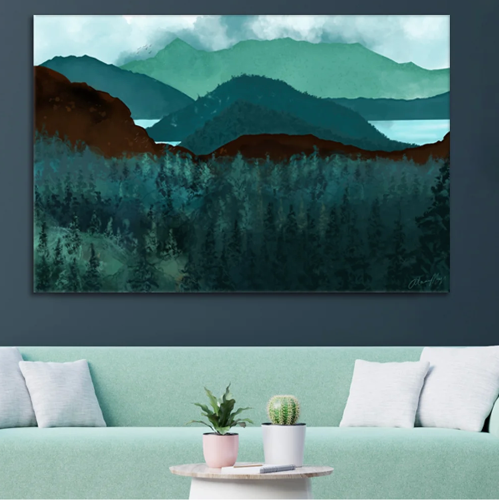 Woodland Forest - Canvas