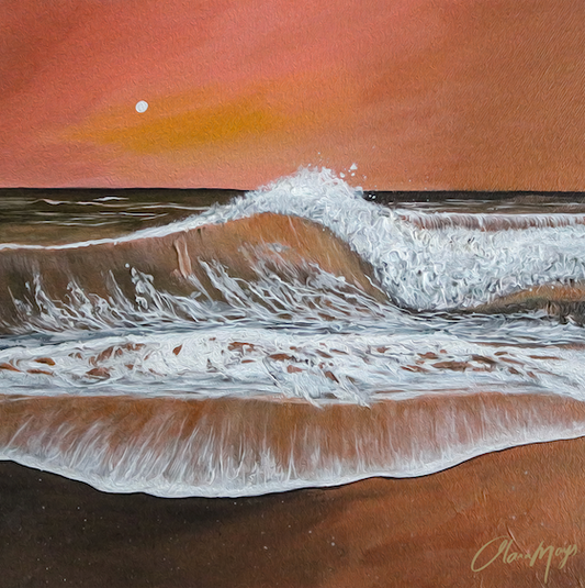 Bronze kissed Beach - ORIGINAL