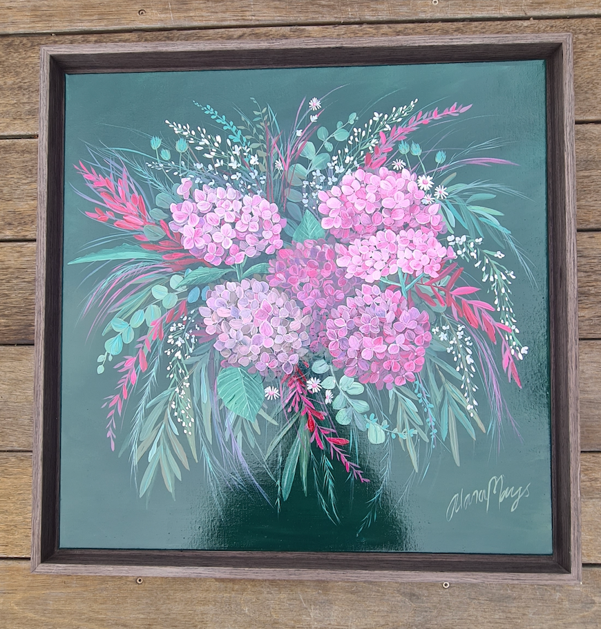 Hydrangea Floral Arrangement - ORIGINAL
