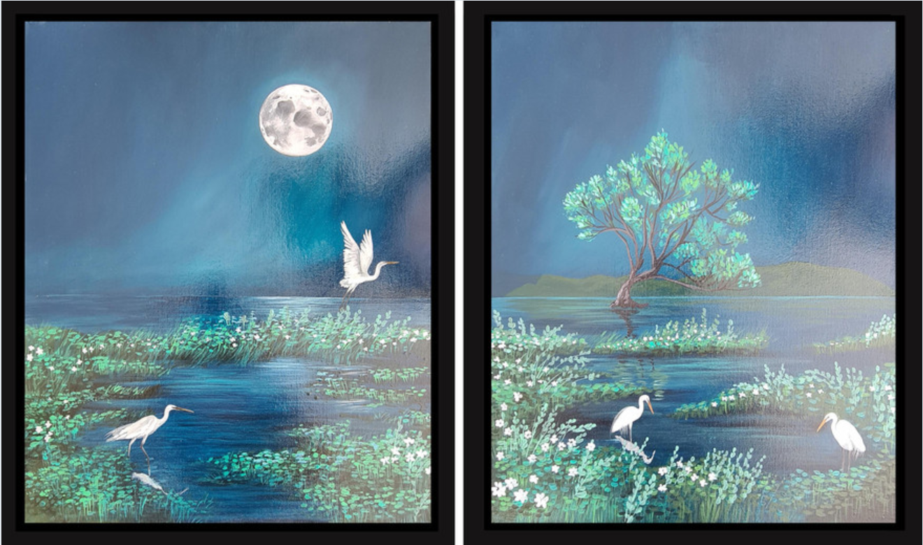 Dancing in the Moonlight - SOLD