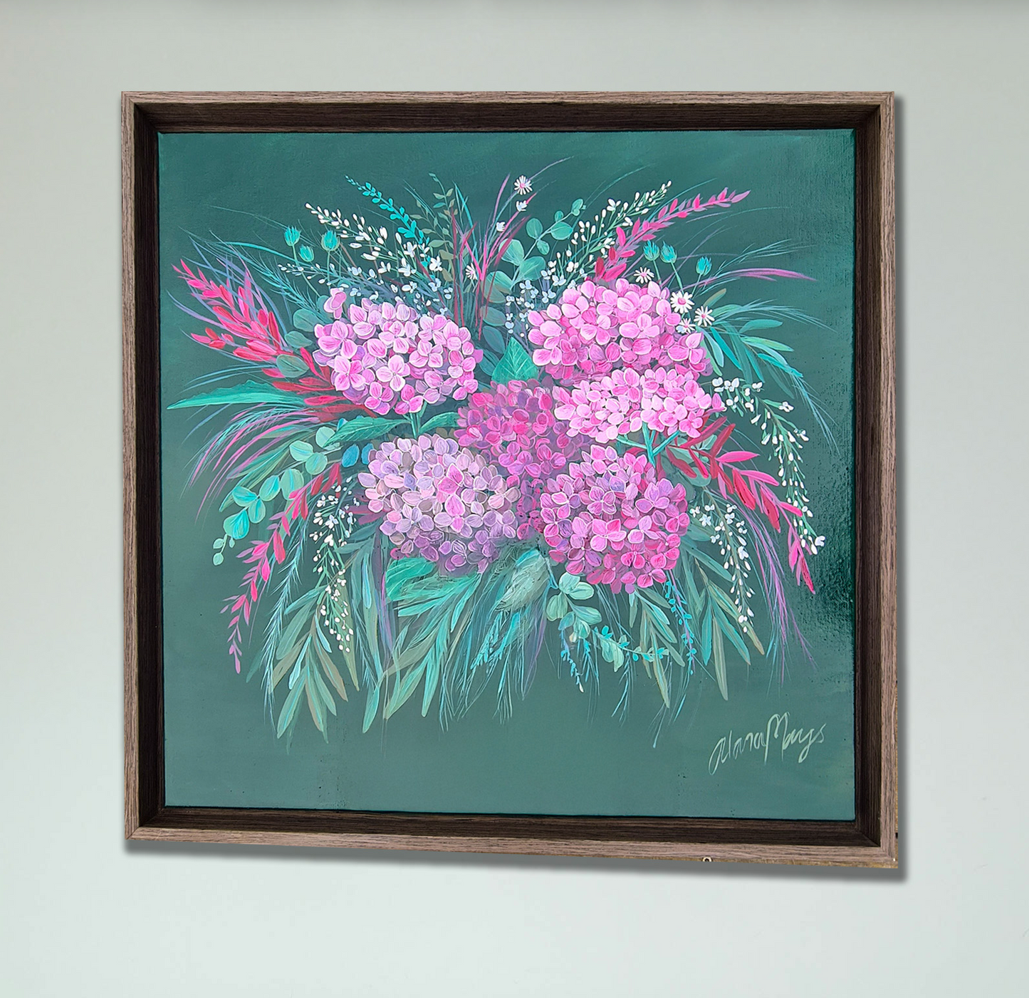 Hydrangea Floral Arrangement - ORIGINAL