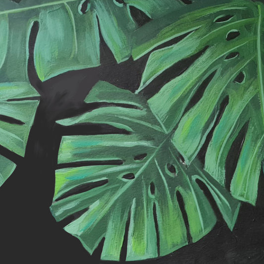 Monstera Art Kit