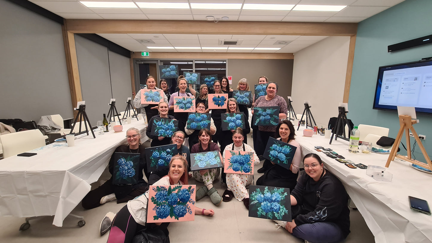 Paint n Pour Party x Hilltop - 24 Oct