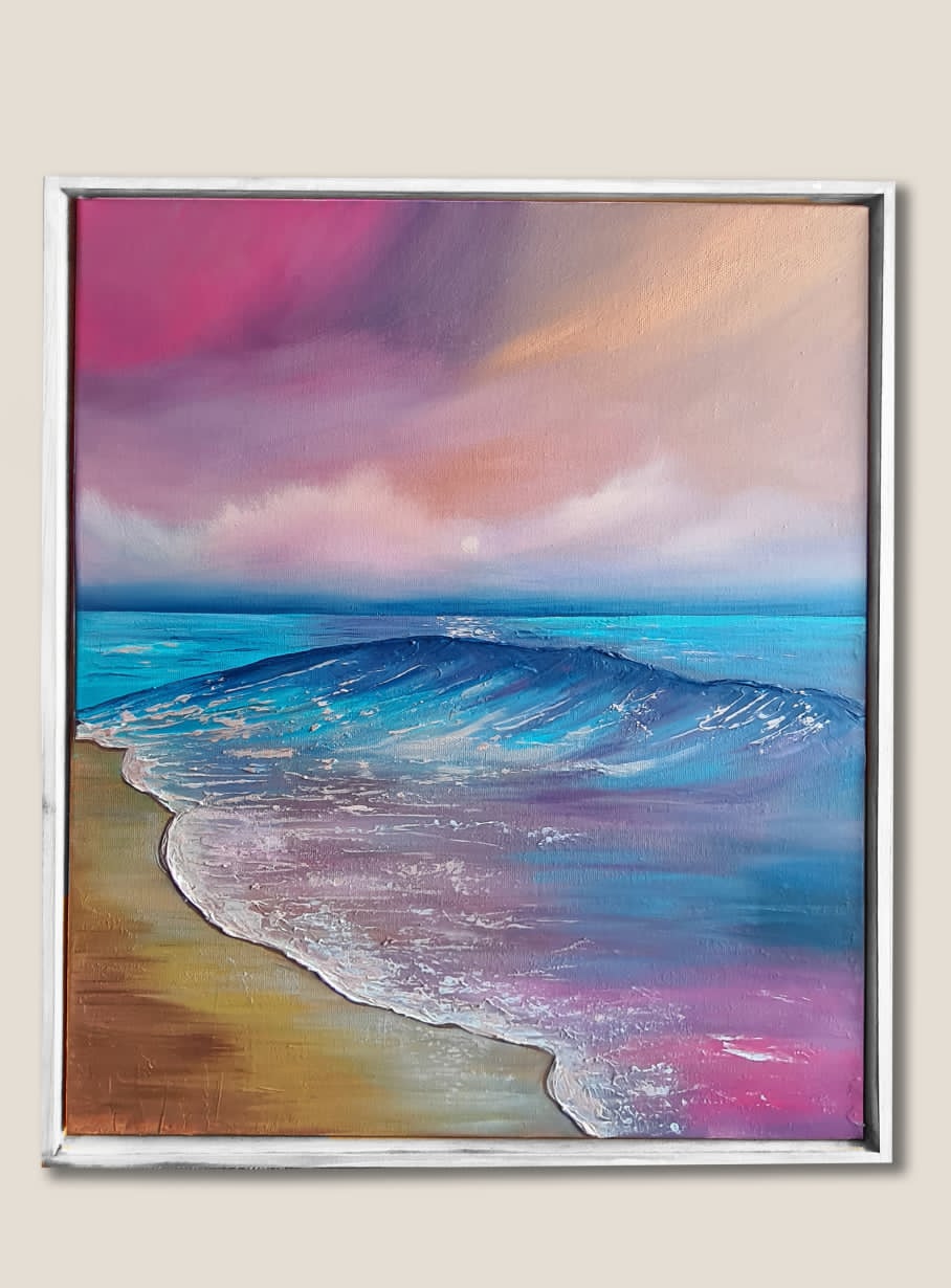 Pearl Kissed Sea - ORIGINAL