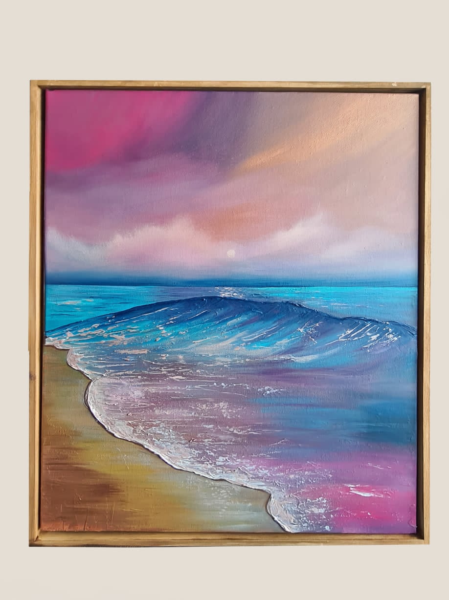 Pearl Kissed Sea - ORIGINAL