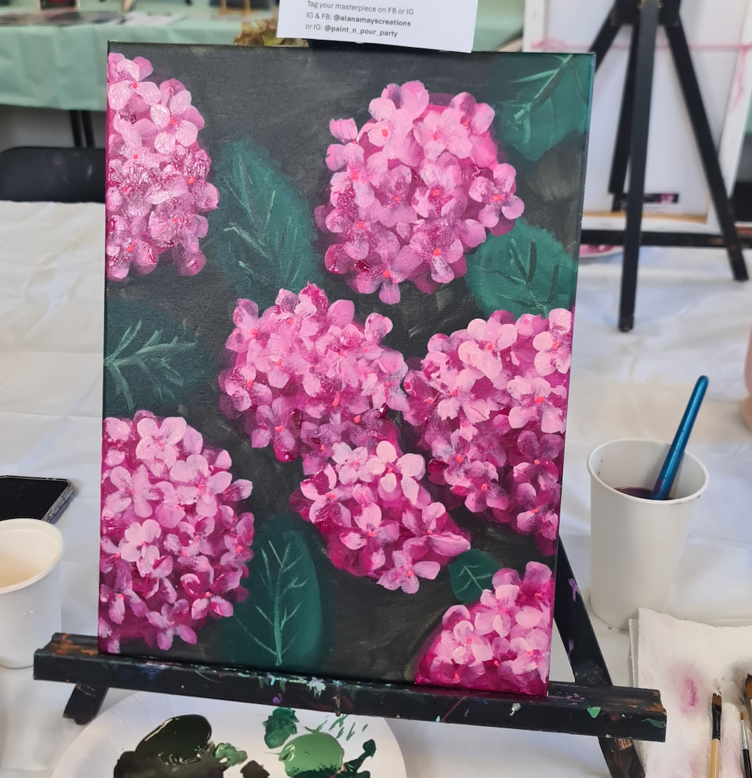 Pink Hydragenagas Art Kit SOLD OUT