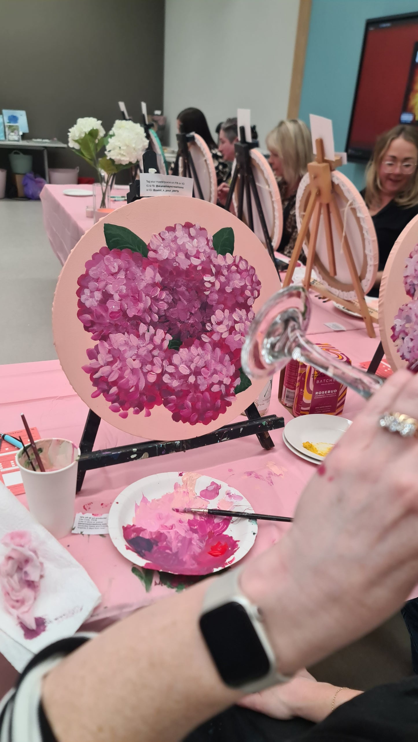 Paint n Pour Party x Hilltop - 24 Oct