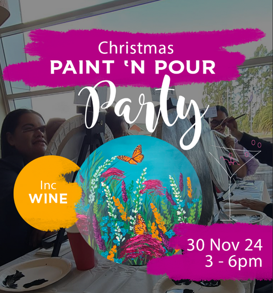 Christmas Paint 'n Pour Party