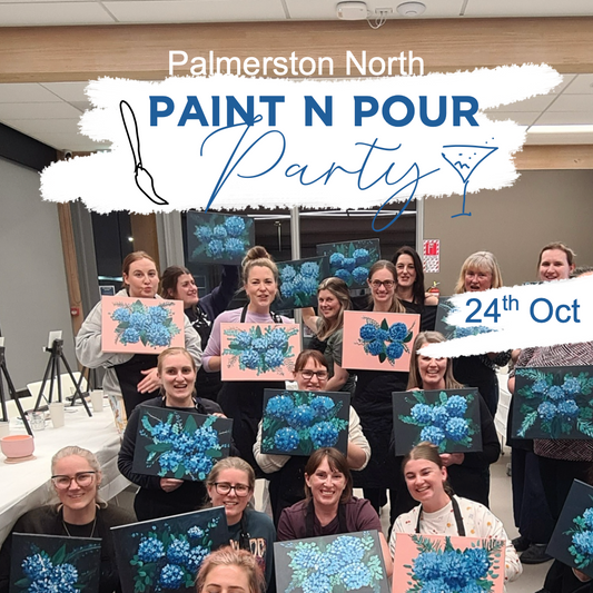 Paint n Pour Party x Hilltop - 24 Oct
