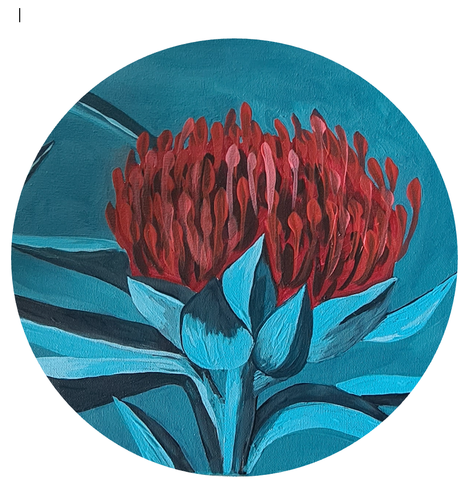 Waratah Flower Art Kit - SOLD OUT