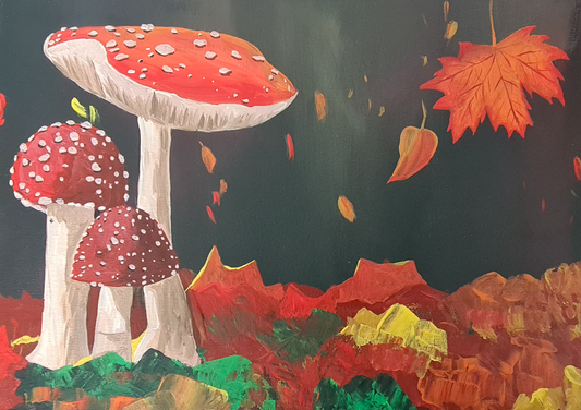 Toadstools Art Kit