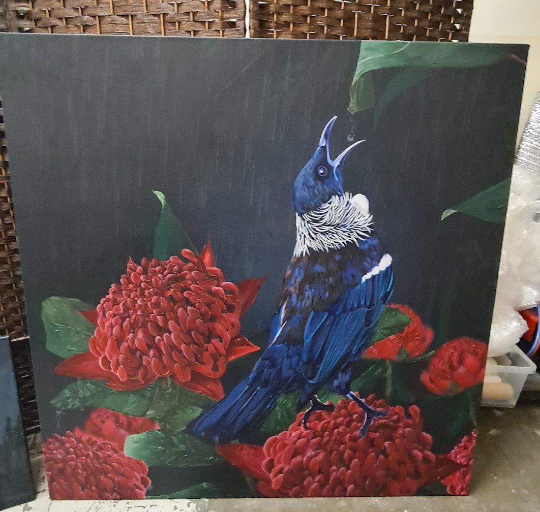 Tui Waratah - Canvas