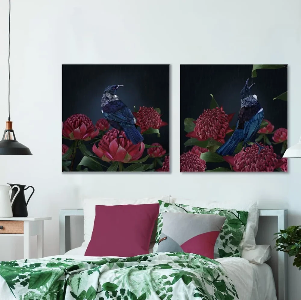 Tui Waratah - Canvas