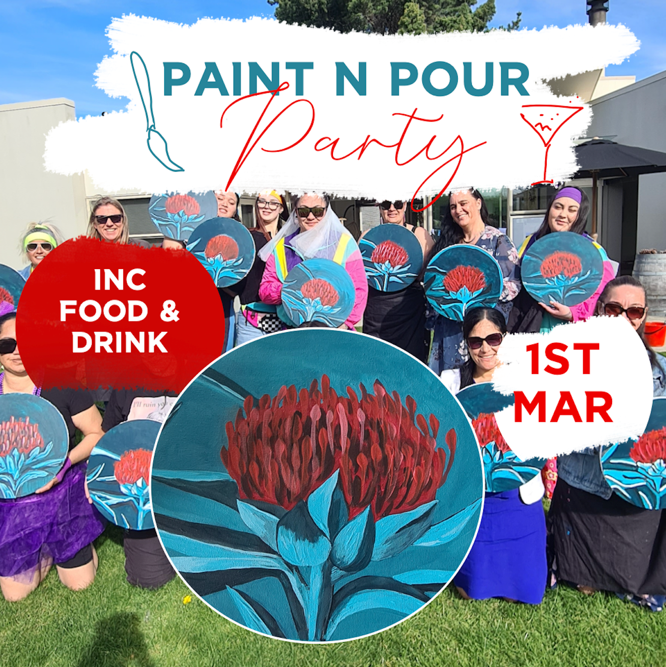 Waratah Paint Party